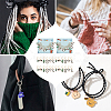Alloy Enamel Bamboo Stick/Panda Pendant Locking Stitch Markers HJEW-AB00113-6