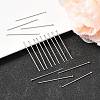 SHEGRACE Brass Flat Head Pins XGR0085P-33P-4