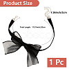 1Pc Gauze Bowknot Fabric Choker Necklaces for Women NJEW-CP0001-06B-2