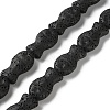 Fish Dyed Natural Lava Rock Beads Strands G-O126-01A-07-1