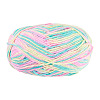 Light Gradient Segment Dyed Polyester Yarn DIY-TADJ0002-005F-1