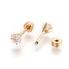304 Stainless Steel Earlobe Plugs STAS-I113-30G-2