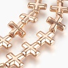 Electroplated Non-magnetic Synthetic Hematite Bead Strand G-E498-19-3