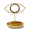 Iron Jewelry Display Stand with Tray ODIS-K003-06A-G-3