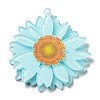 Printed Transparent Acrylic Pendants SACR-P029-B03-1