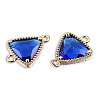 Transparent K9 Glass Connector Charms LS-GLAA-N038-60-F08-2
