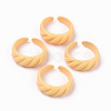 Spray Painted Alloy Cuff Rings RJEW-T011-31A-RS-1