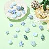 24Pcs 8 Styles Handmade Porcelain Beads PORC-FS0001-46C-6
