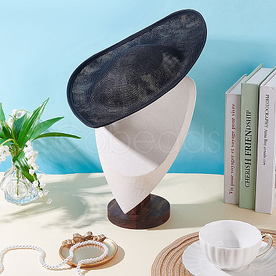Cloth Round Fascinator Hat Base for Millinery Magic AJEW-WH0270-738B-1