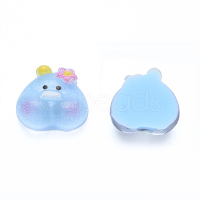 Translucent Resin Cabochons CRES-N030-021-1