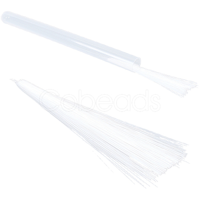 250Pcs Plastic Simulated Animal Whiskers for Crafts Needle Felting DIY-WH20050-10-1