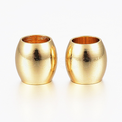 202 Stainless Steel European Beads X-STAS-K154-71G-1