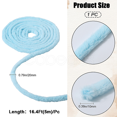 5M Velvet Ribbon AJEW-GF0010-12D-1