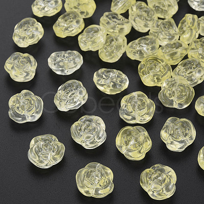 Transparent Baking Paint Glass Beads X-GLAA-S190-022-A09-1