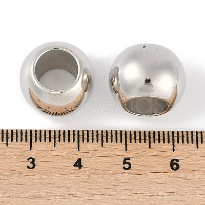 CCB Plastic Round Beads ALUM-U001-07B-10-1