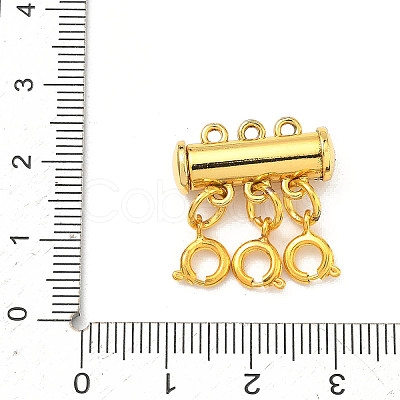 Brass Magnetic Slide Lock Clasps AJEW-PH01208-03-1