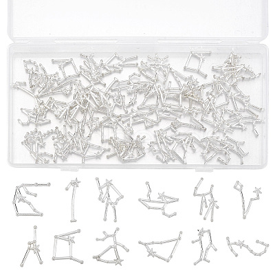 6 Sets Zinc Alloy Cabochons FIND-LP0001-67-1