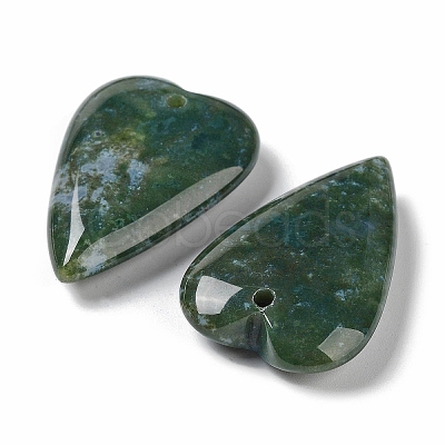 Natural Indian Agate Pendants G-D087-02E-1
