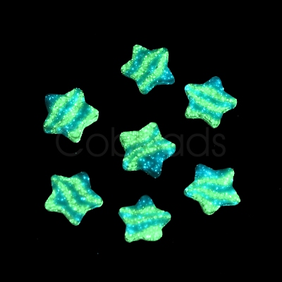 Luminous Handmade Polymer Clay Cabochons PY-CBA5A20-16A-1