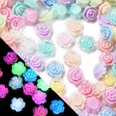 Luminous Resin Decoden Cabochons RESI-K036-33-1