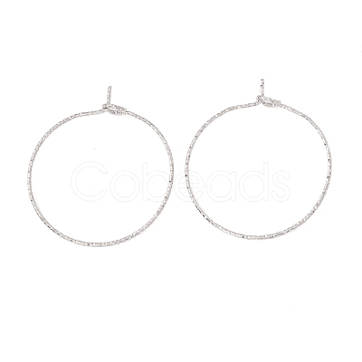 316 Surgical Stainless Steel Hoop Earrings Findings STAS-D183-02P-02-1