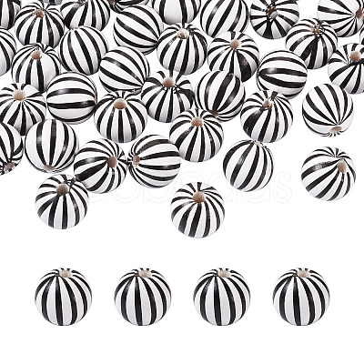 Natural Wooden Beads WOOD-TAC0010-04B-1