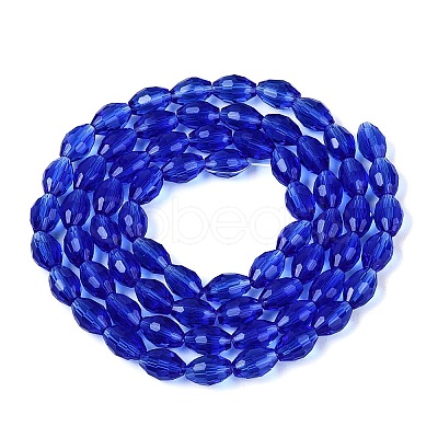 Transparent Glass Beads Strands GLAA-N071-01A-A14-1