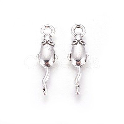 Tibetan Style Zinc Alloy Pendants A-PALLOY-F248-013AS-1