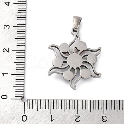304 Stainless Steel Pendants STAS-L280-01P-03-1