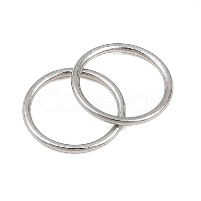 304 Stainless Steel Closed Jump Rings STAS-G393-06P-09-1