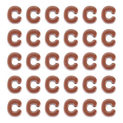 Opaque Acrylic European Beads LS-OACR-TAC0019-006C-1