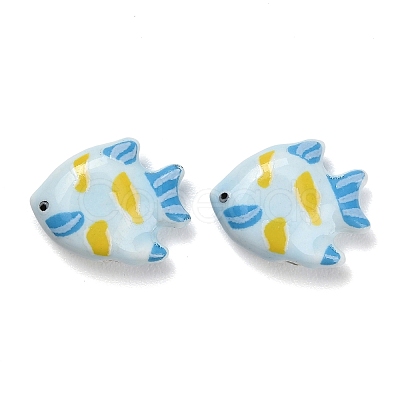 Handmade Porcelain Beads PORC-F016-01E-1