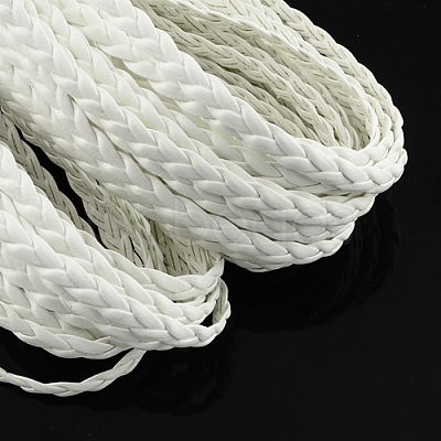 Braided Imitation Leather Cords LC-S002-5mm-03-1