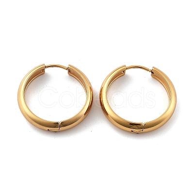 201 Stainless Steel Hoop Earrings EJEW-P304-15A-G-1