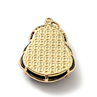 Natural Dyed Jade Pendants KK-C242-06G-1