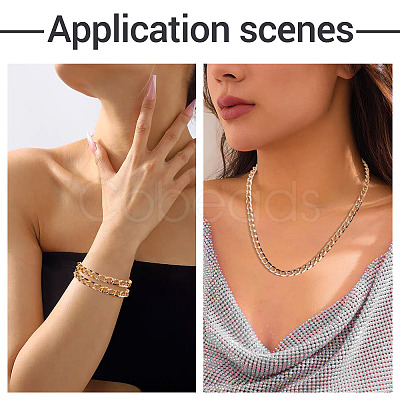 5M Aluminium Curb Chains CHA-TA0001-34G-1
