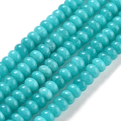 Natural White Jade Beads Strands G-E507-01U-1