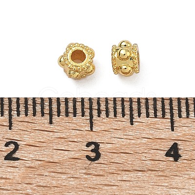 Brass Beads X-KK-D224-03G-1