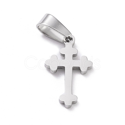 Non-Tarnish 304 Stainless Steel Pendants STAS-L216-30P-1