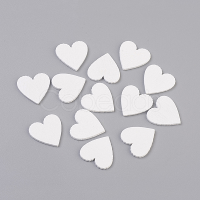 Spray Painted Wood Cabochons WOOD-L007-28-1