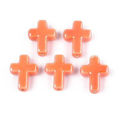 Handmade Porcelain Beads PORC-F010-07-01-1
