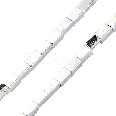 Electroplated Synthetic Non-magnetic Hematite Beads Strands G-I360-Y01-04-1