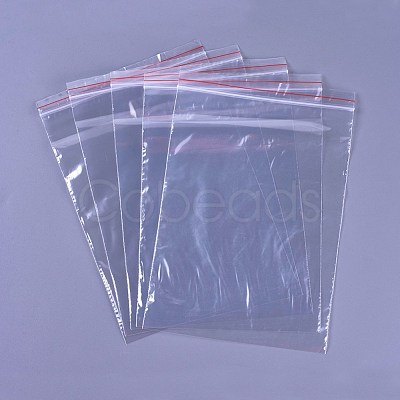 Plastic Resealable Packaging Bags OPP-Q001-15x22cm-1