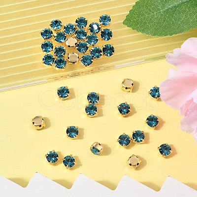 Preciosa® MAXIMA Crystal in Sew-On Cup X-PRC-SS29-60100-G-1