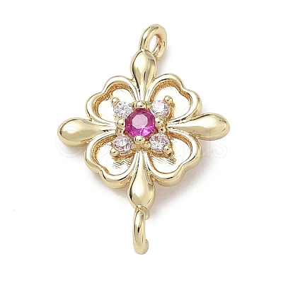 Brass Rhinestone Pendants RB-CBAA948-01G-1