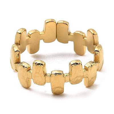 304 Stainless Steel Open Cuff Rings RJEW-Z018-20G-1