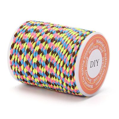 4-Ply Polycotton Cord with Metallic Thread OCOR-Z003-D10-1