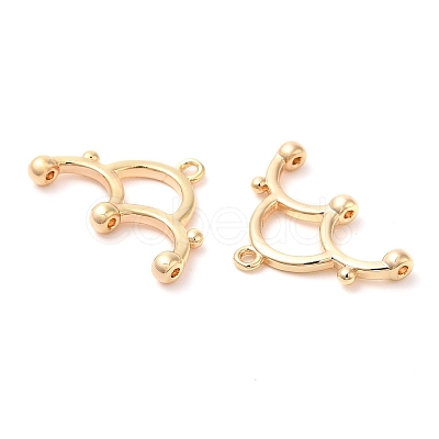 Brass Chandelier Component Links KK-K333-40G-1
