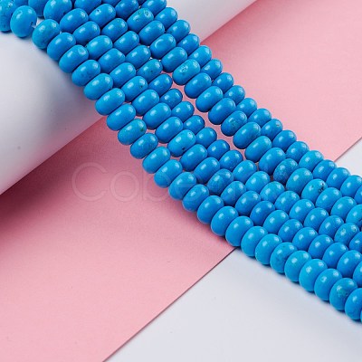 Natural Magnesite Beads Strands TURQ-Z002-02C-1