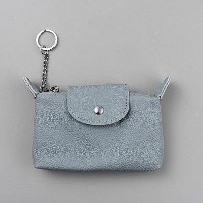Leather Coin Purse Keychains KEYC-WH20010-10C-1